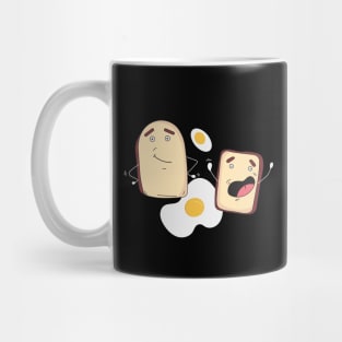 Breakfast Eggs and Bread Mug